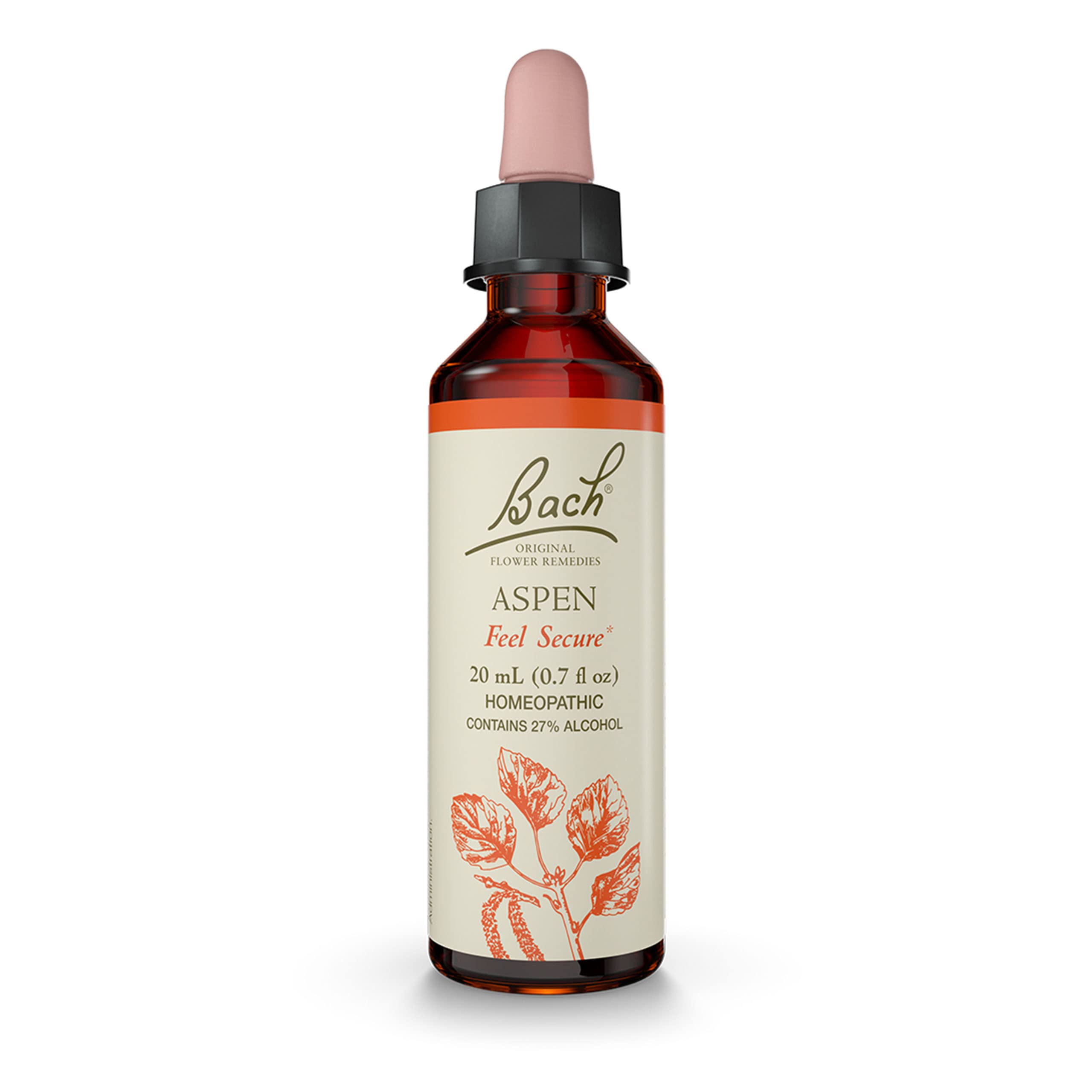 Bach Aspen bottle for emotional balance and inner calm.