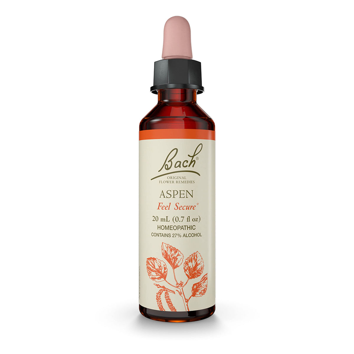 Bach Aspen bottle for emotional balance and inner calm.