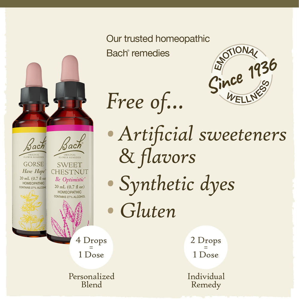 Bach Original Flower Remedies Gorse dropper fuels brighter prospects