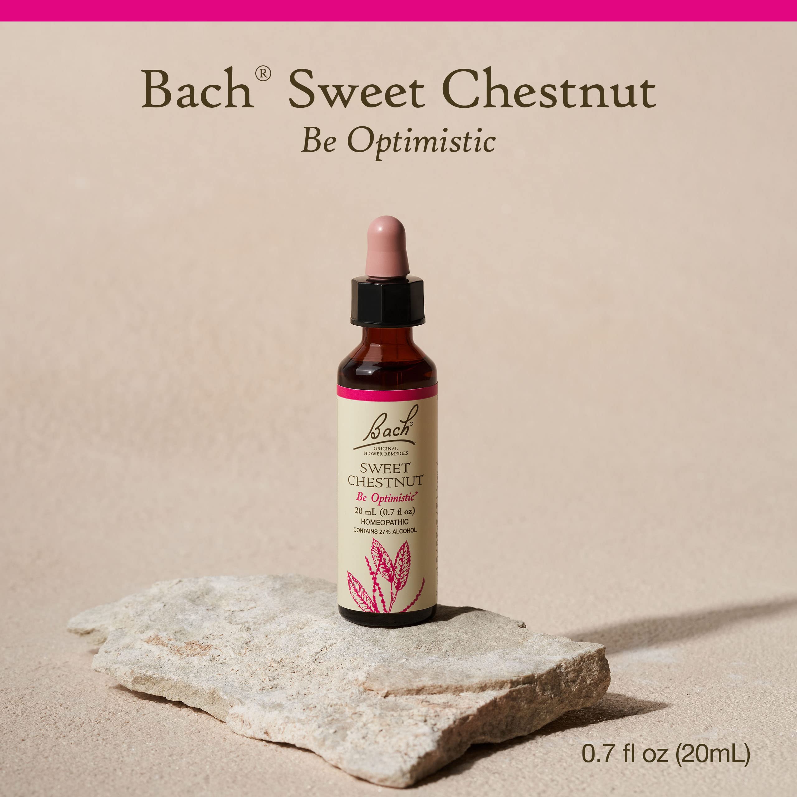 Close-up of the Sweet Chestnut dropper for easy on-the-go use.