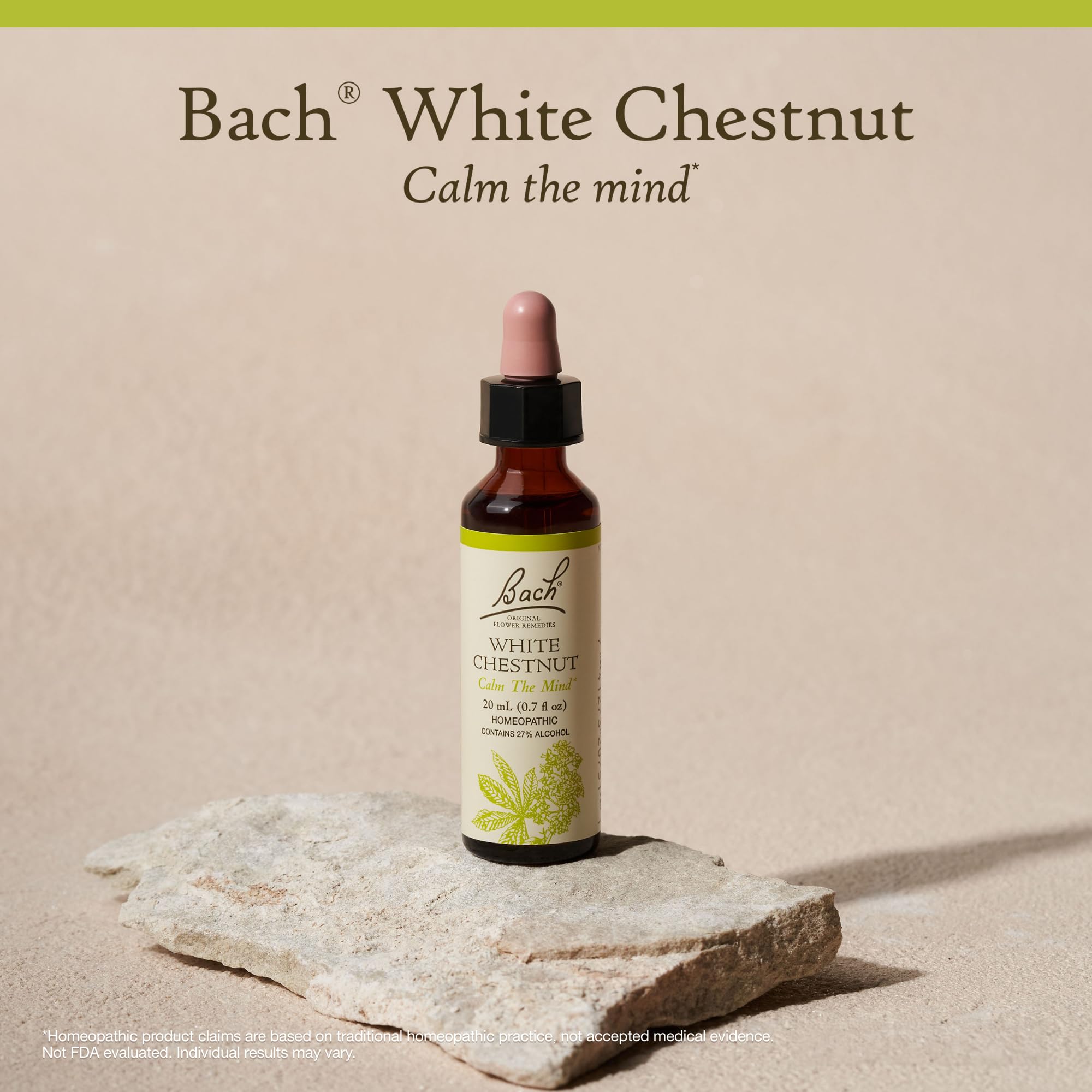 Add White Chestnut drops to a beverage to customize your Bach routine.