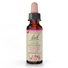 Bach Star of Bethlehem bottle with dropper for emotional balance