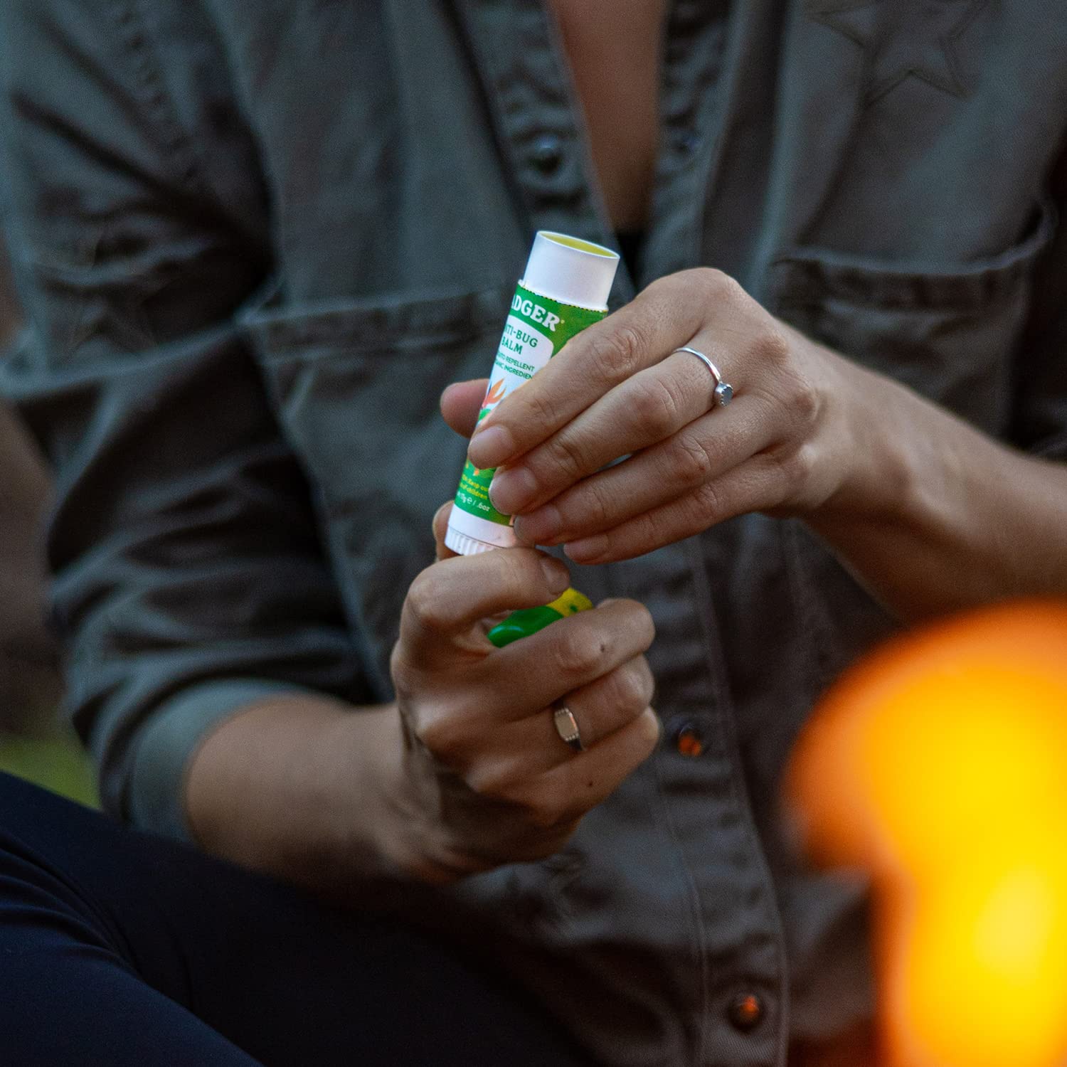 Citronella and lemongrass scent provide a pleasant, natural fragrance outdoors.