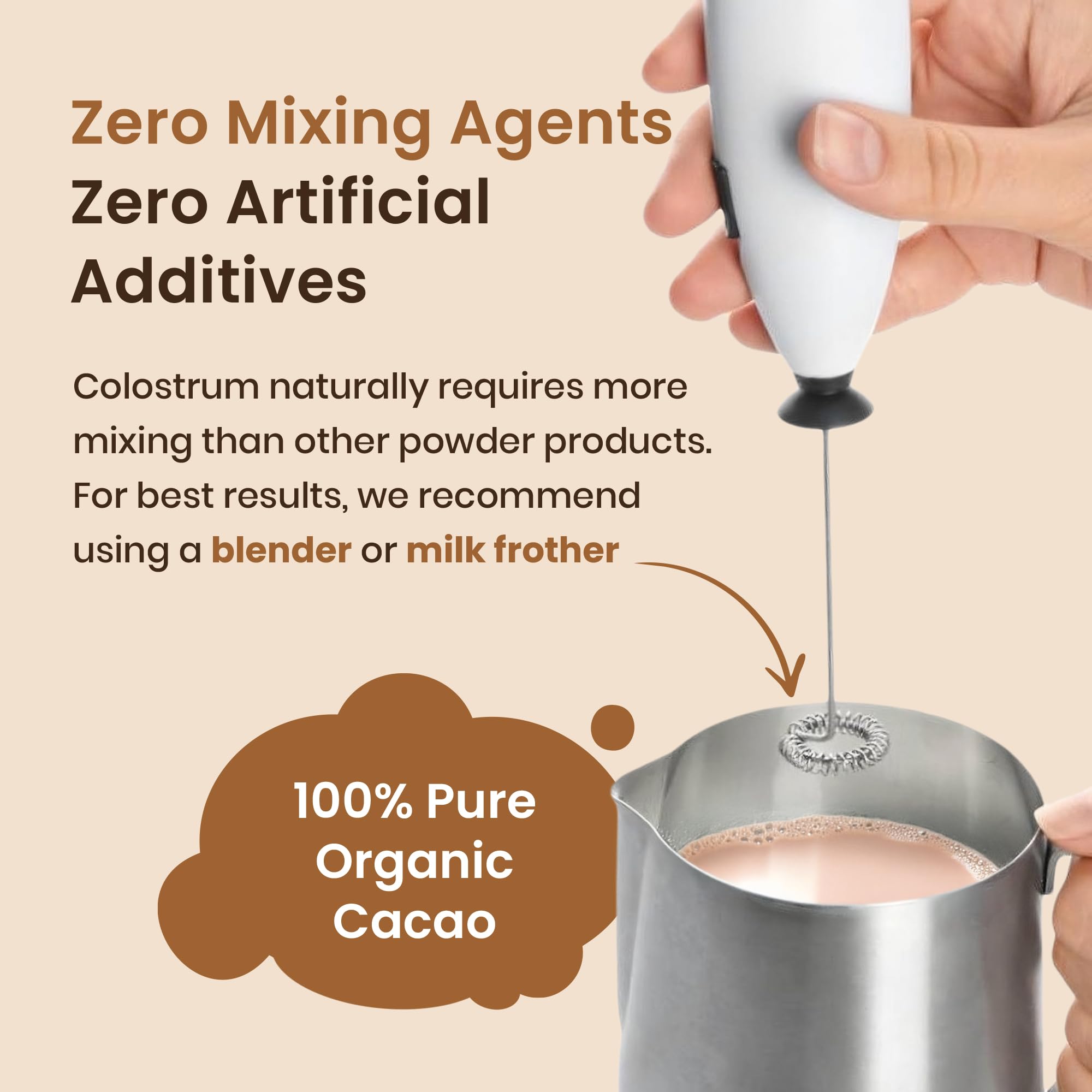 Baese Nutrition bottle beside a ready-to-use glass for mixing.