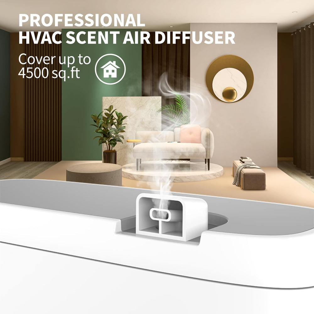 BAIESHIJI waterless diffuser operates quietly with a built-in fan.