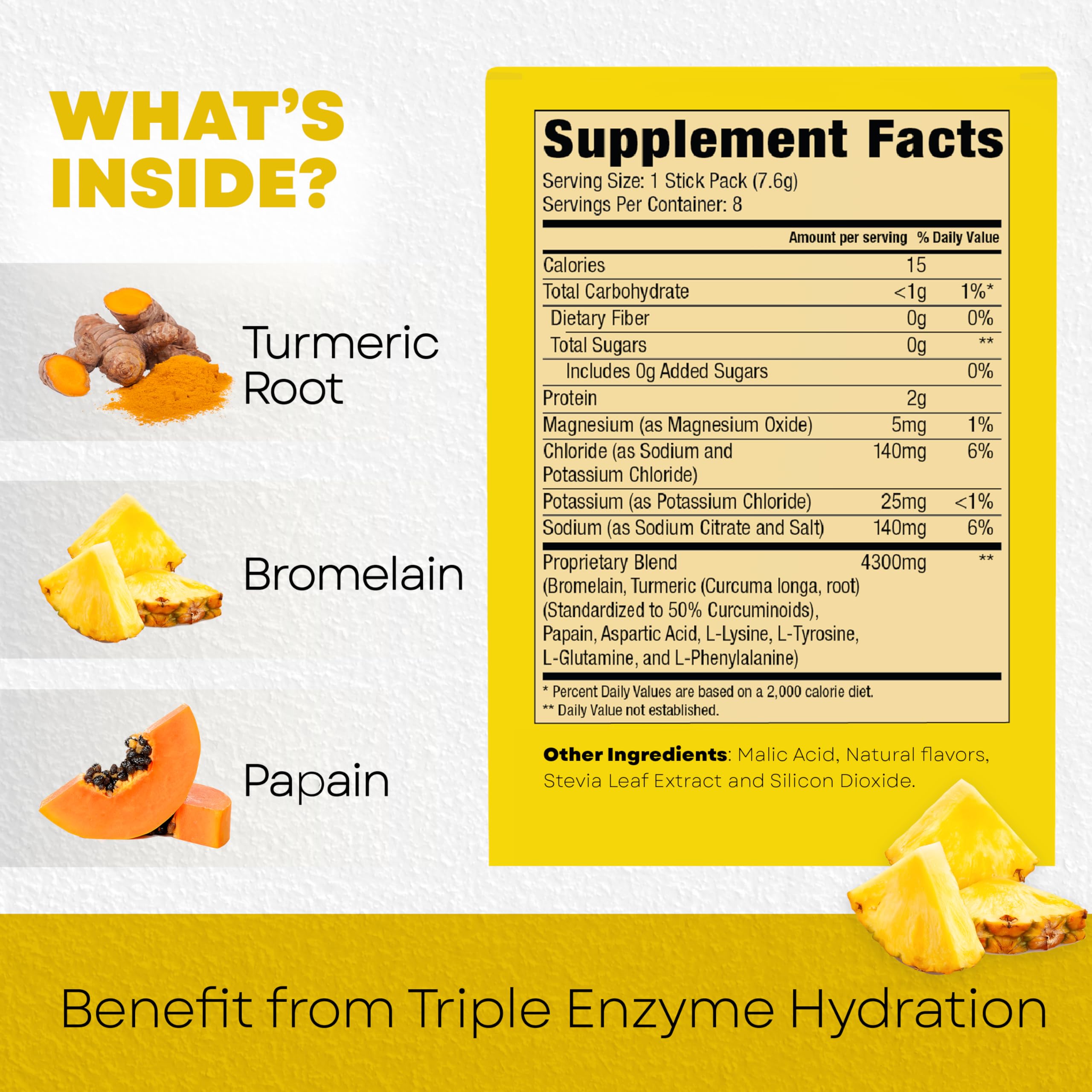 BALA Turmeric Bala Enzyme Hydration packet supports joint comfort and daily energy on the move