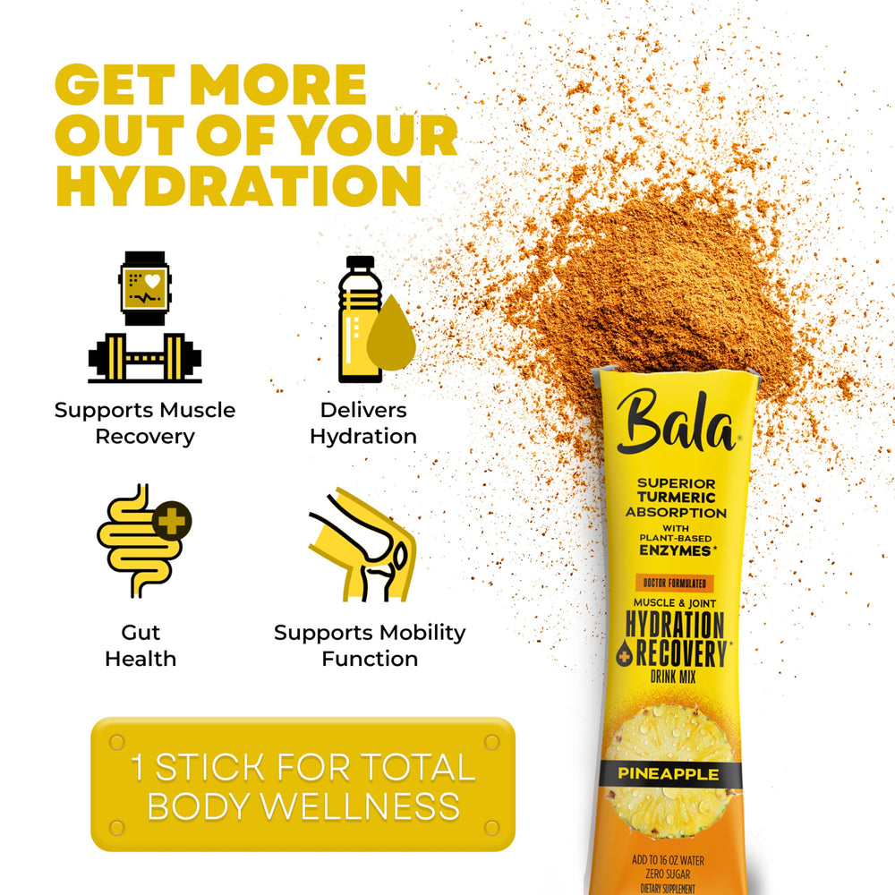 BALA Immune support Bala Hydration turmeric packet for daily wellness