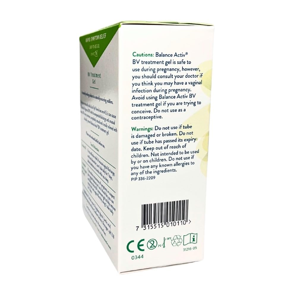 Boxed Balance Activ BV Balance Gel ready for discreet home use