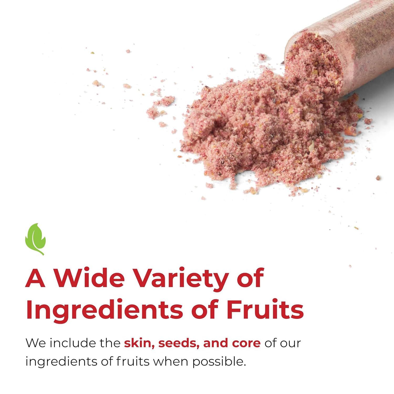 Balance of Nature vegan gluten-free label emphasizes clean, plant-powered options.