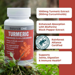 Balance ONE bottle features BioPerine black pepper for better absorption