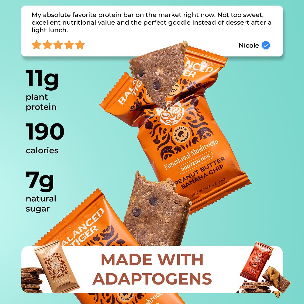 Balanced Tiger bars in gym bag ready for quick post-workout energy.