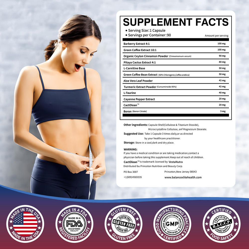 Balancexlite Plus bottle label close-up emphasizing clean, GMO-free ingredients