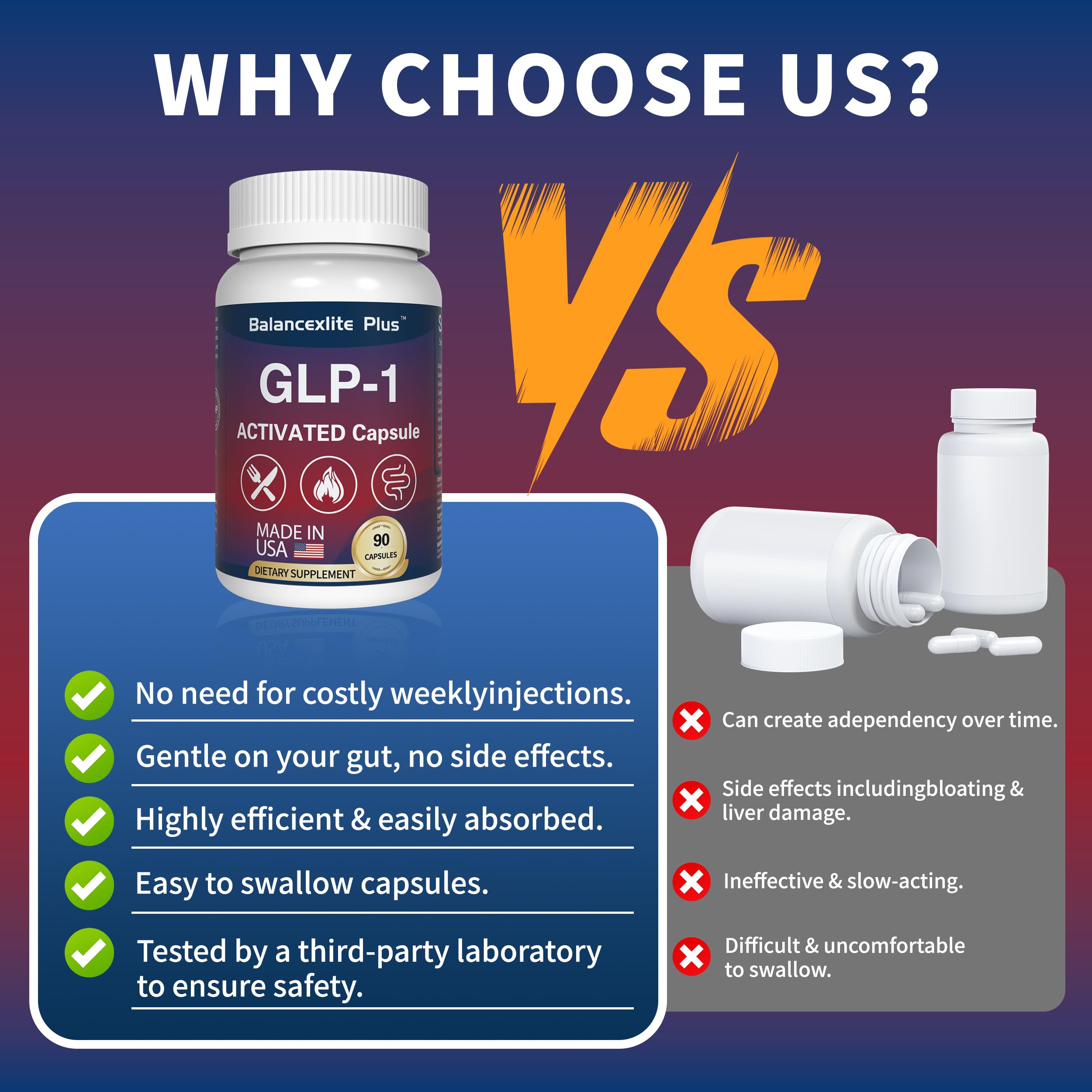 Balancexlite Plus daily-dose capsule ready for pre-meal routine