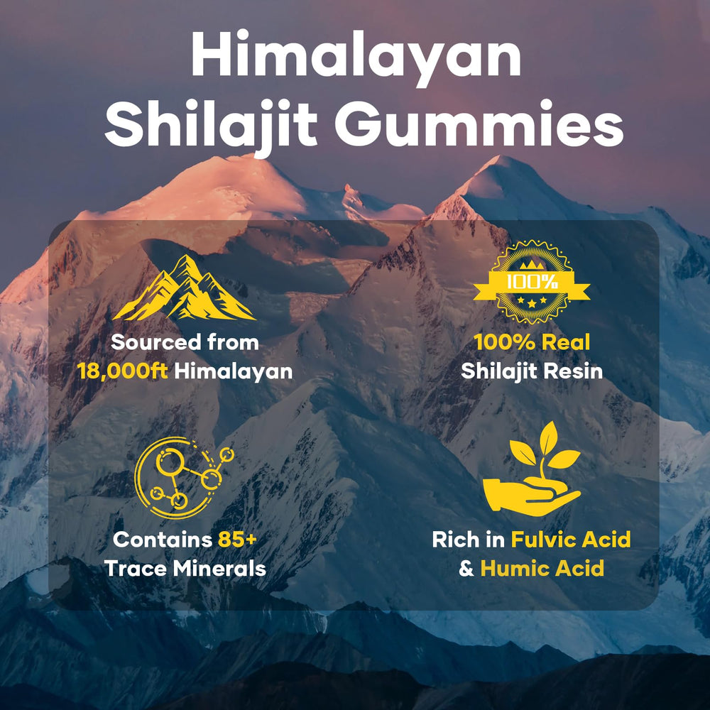 Ashwagandha and gokshura herbal blend label on Balincer gummies packaging