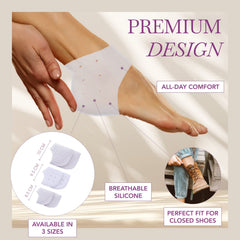 Ballotte washable heel pads stay reusable and easy to clean