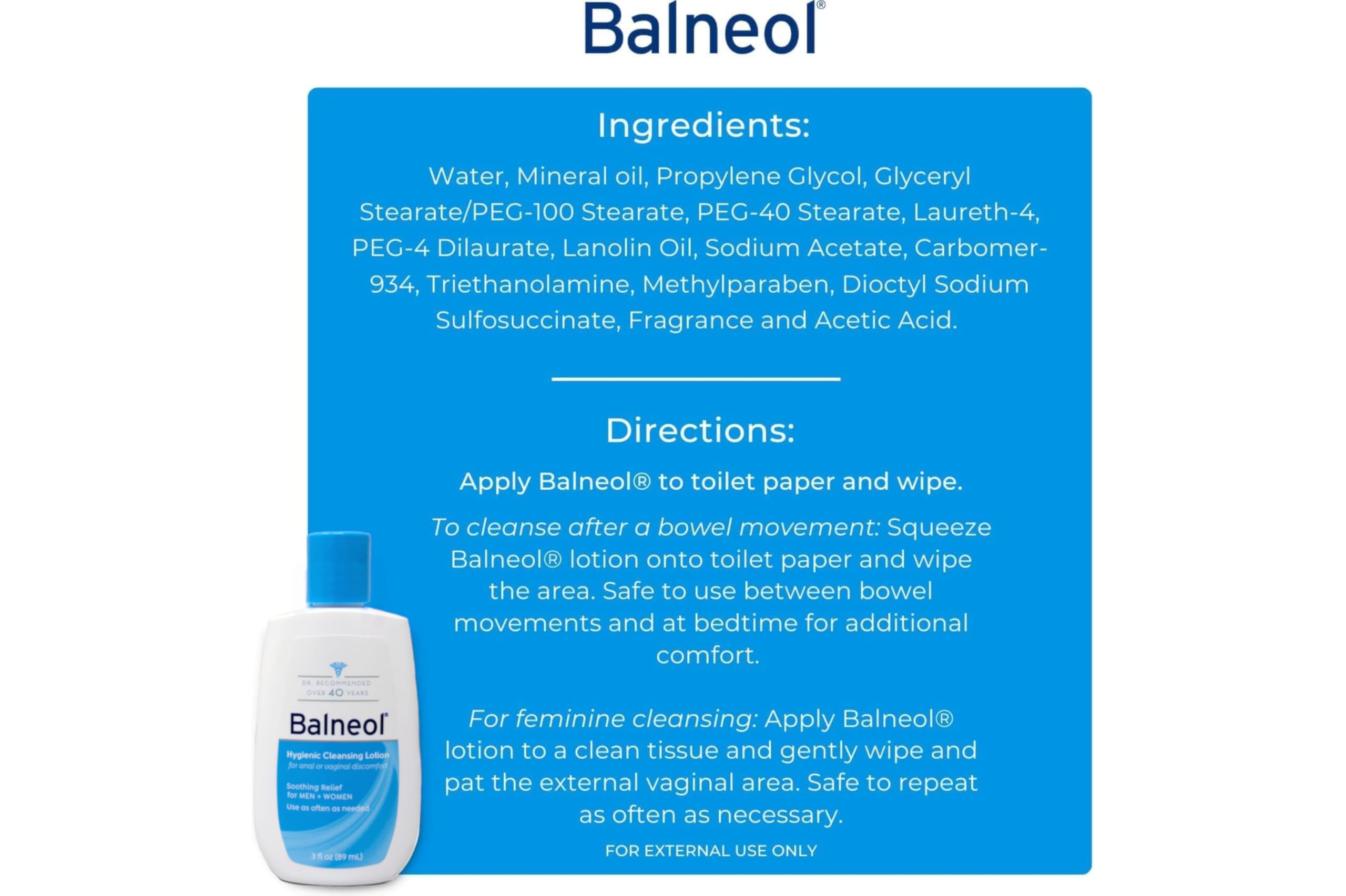Close-up of Balneol bottle cap with travel-friendly design