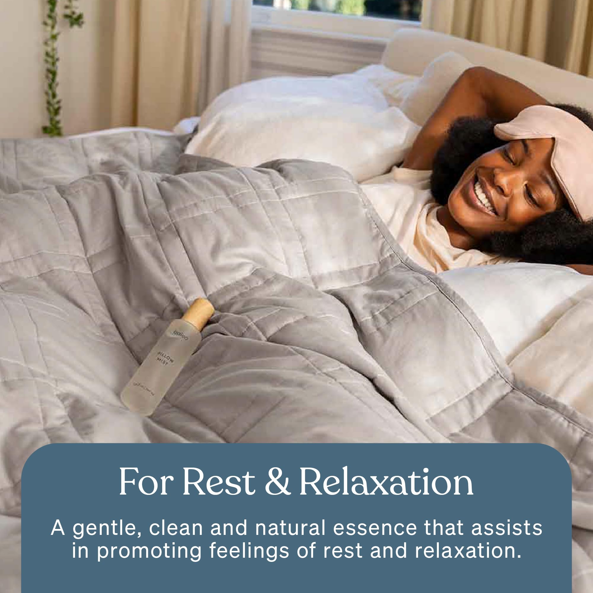 Baloo Pillow Mist travel size bottle ready for on-the-go relaxation.