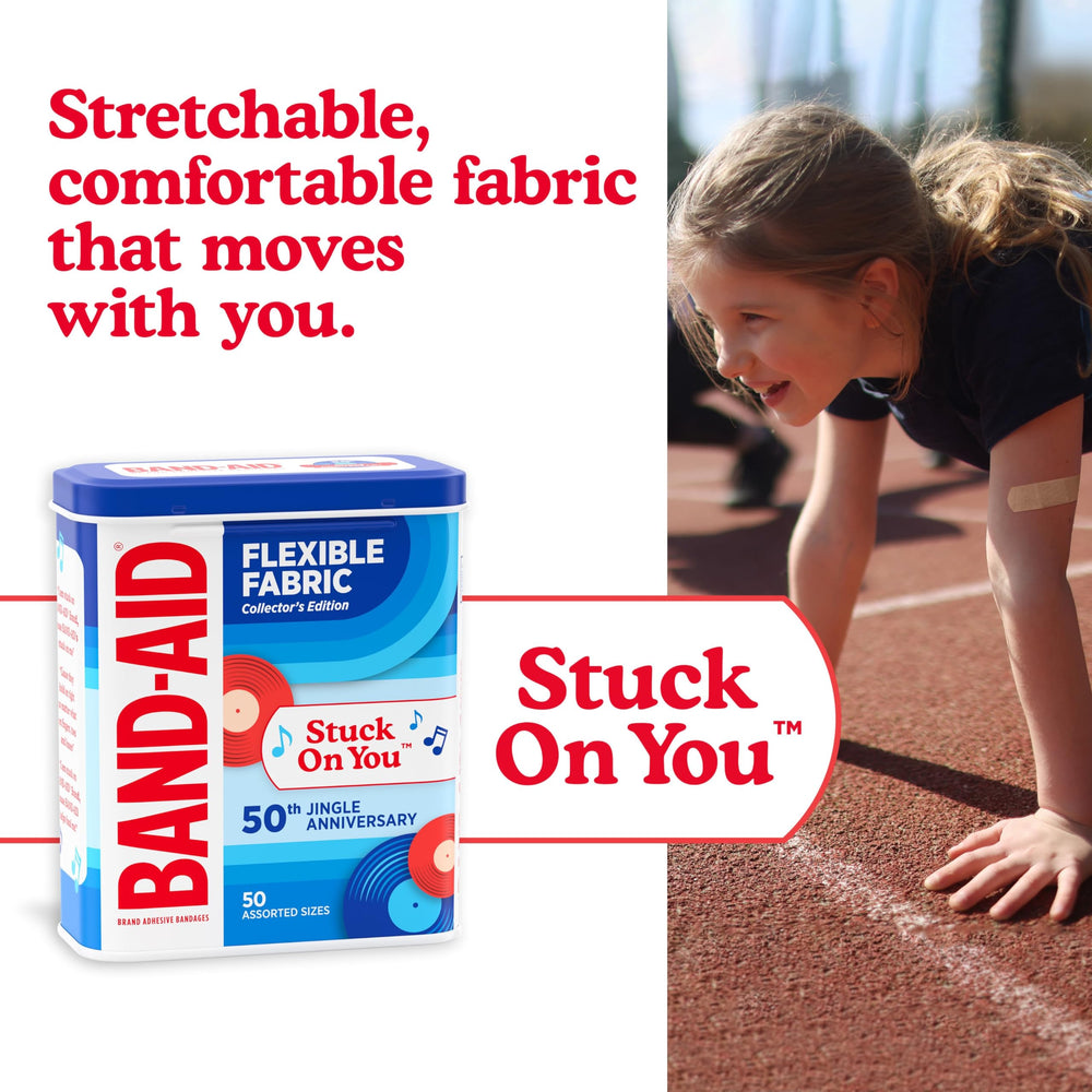 BAND-AID Hurt-Free Pad aids gentle removal by reducing sticking to wounds.