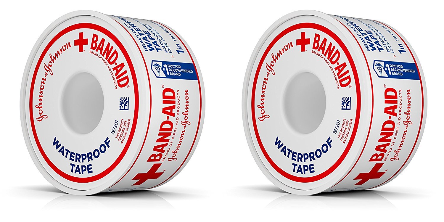 Band-Aid impermeable: cinta médica segura para vendajes resistentes al agua.