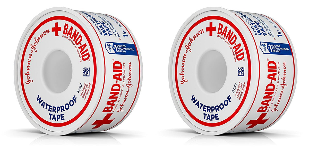 Band-Aid impermeable: cinta médica segura para vendajes resistentes al agua.