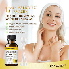 Bangbrek Bee Venom Wart Remover precision applicator delivering targeted wart treatment.
