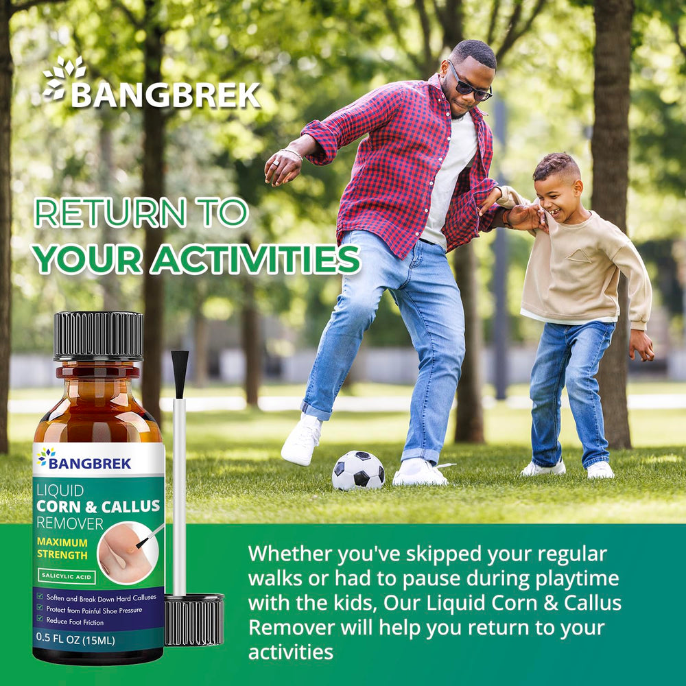 Bangbrek safe liquid remover supports daily foot care.