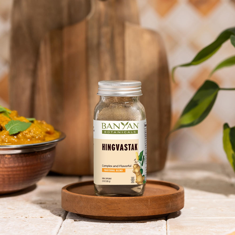 Asafoetida hing en polvo con verso aromático en Hingvastak