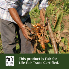 Organic-certified herbs image communicates the organic sourcing behind the formula.