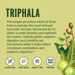 Banyan Botanicals Triphala powder measuring spoon for easy daily use