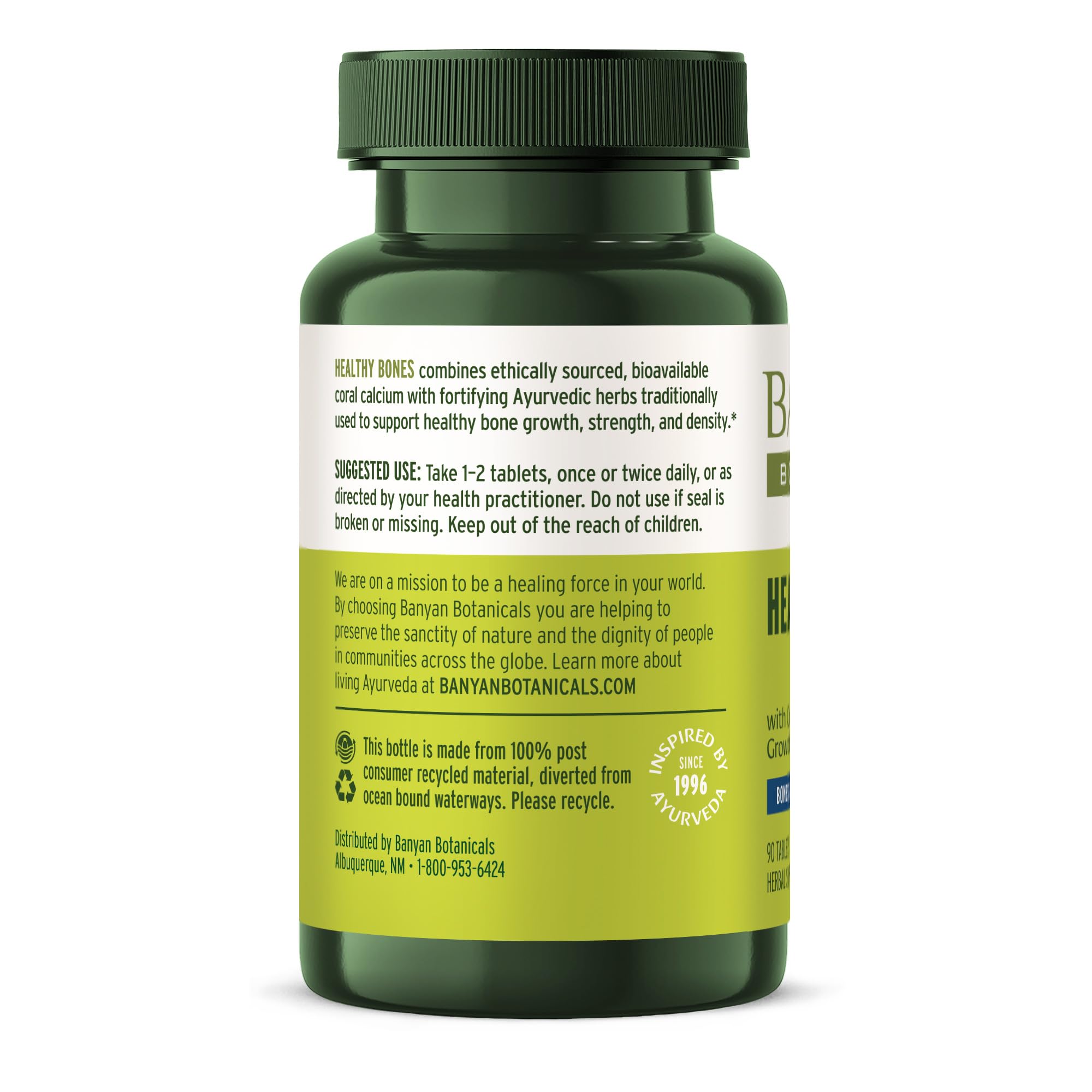 Banyan Botanicals USDA organic herbs for clean ingredients.
