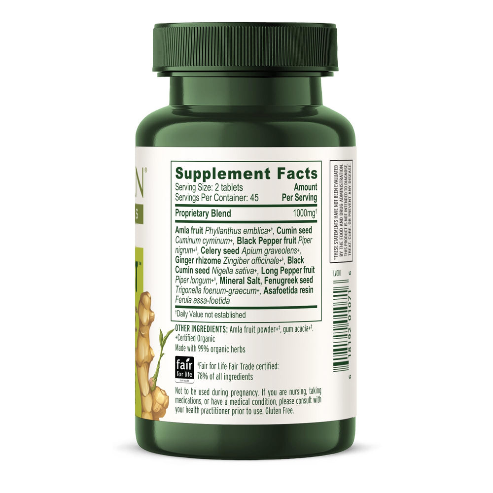 Eco-friendly packaging box for Banyan Botanicals Vata Digest