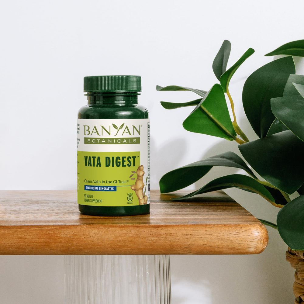 Banyan Botanicals Vata Digest spice blend image with cumin, ajamoda and ginger