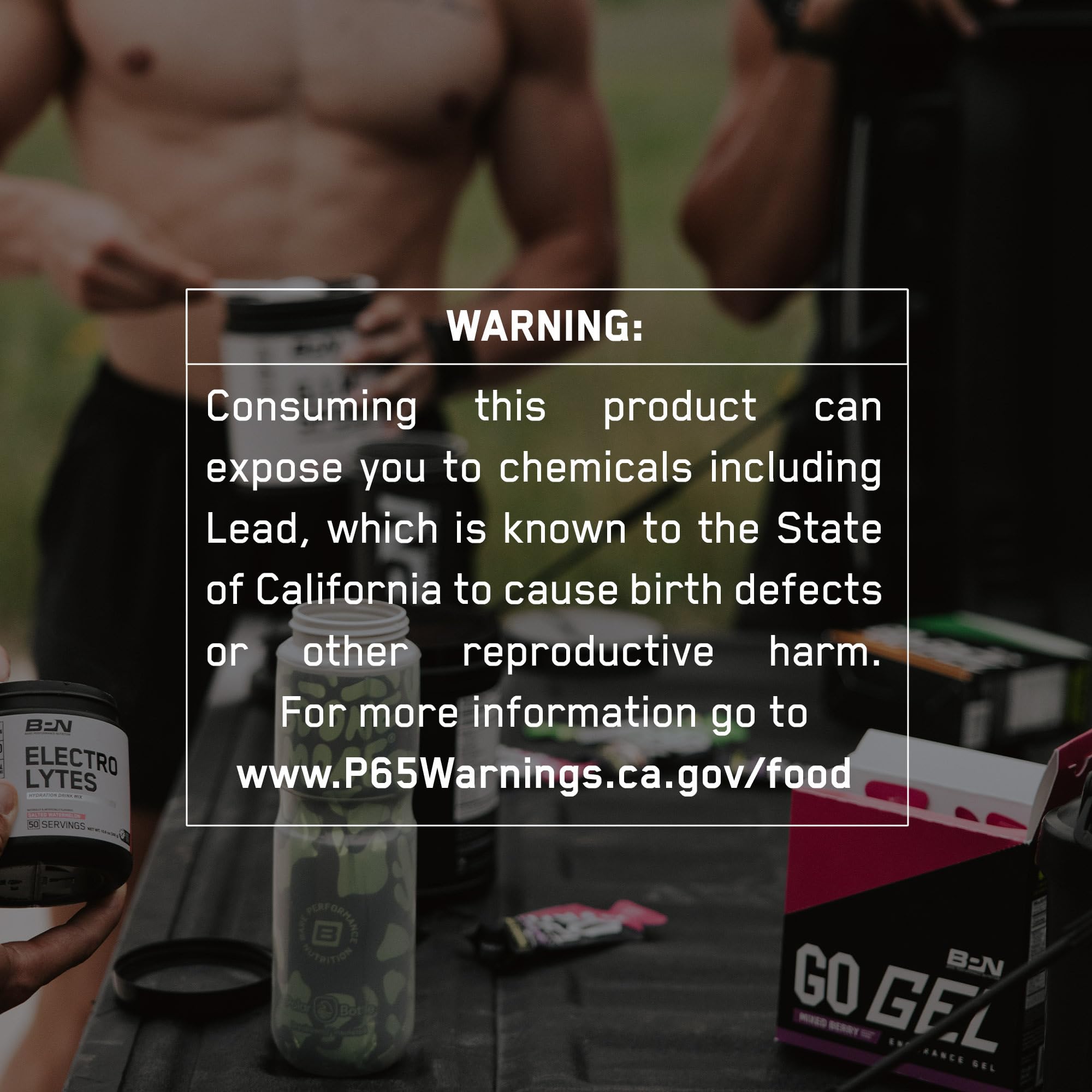 Bare Flight front label communicates energy, focus, and endurance for training.