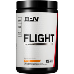 Bare Performance Flight bottle with label highlights clean energy for workouts.