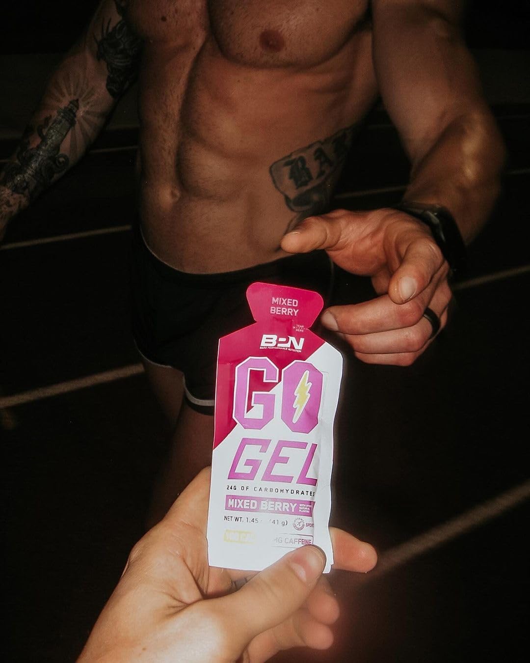 BPN Go Gel Endurance 100 calories per pack for portable fueling