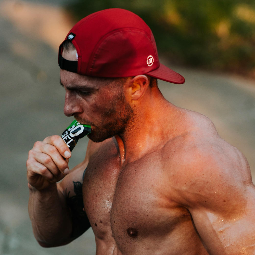 BARE PERFORMANCE NUTRITION BPN Go Gel Endurance Apple Cinnamon serving designed for long runs.