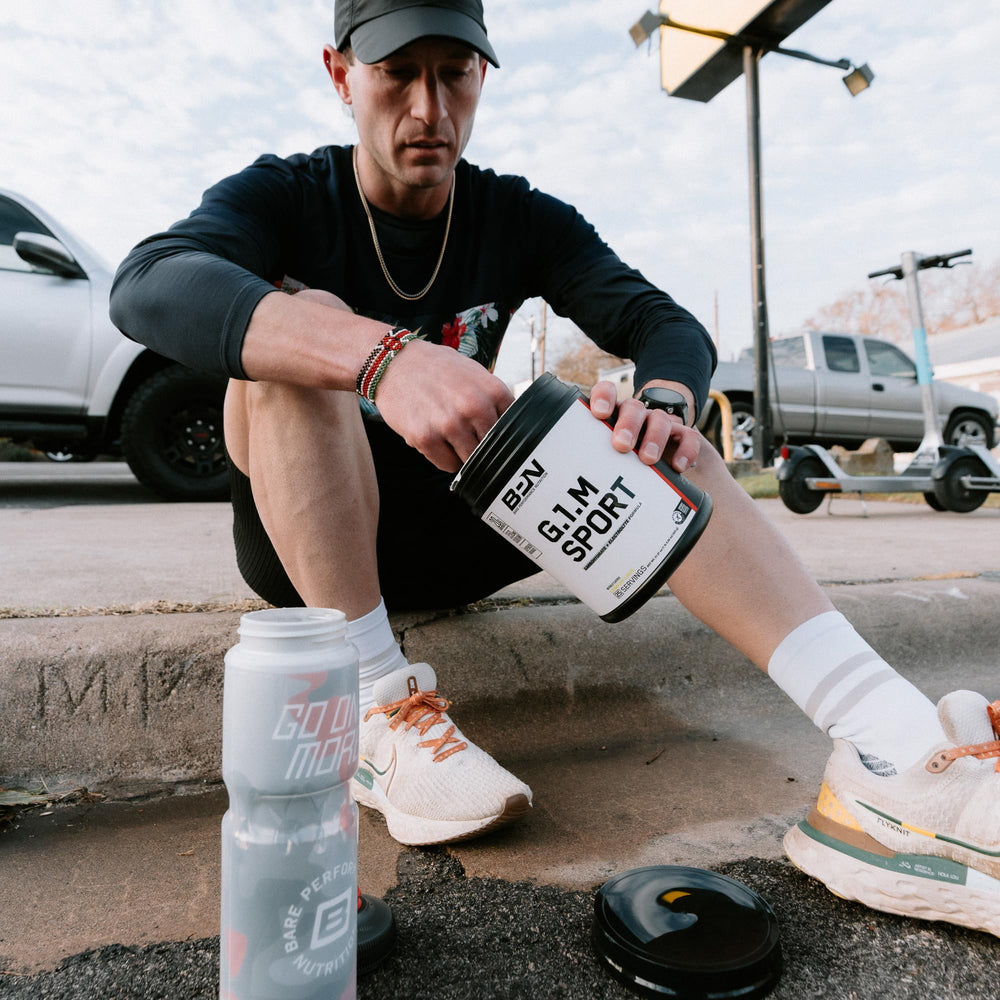 Fruit Punch flavor evokes refreshing post-workout hydration ritual