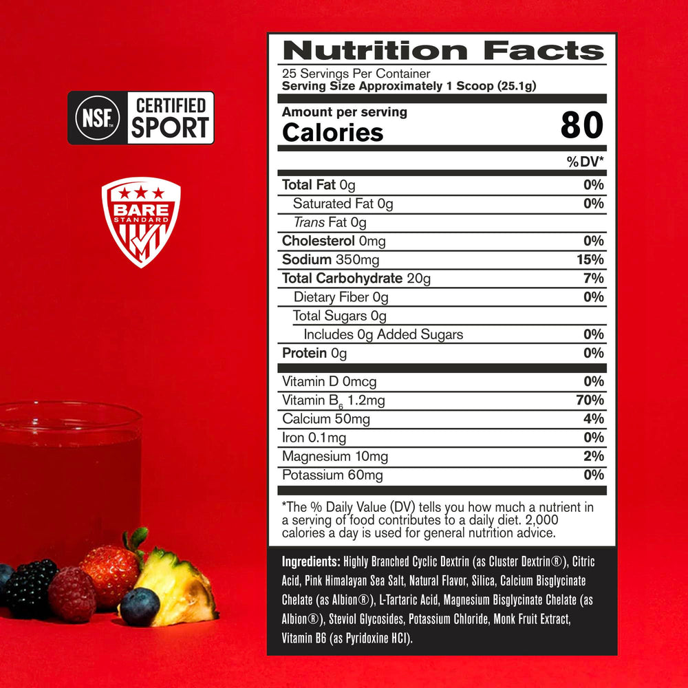 BARE PERFORMANCE NUTRITION G1M powder dissolves quickly before training