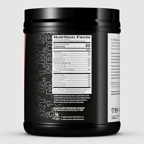 G1M Informed Sport certification badge on packaging