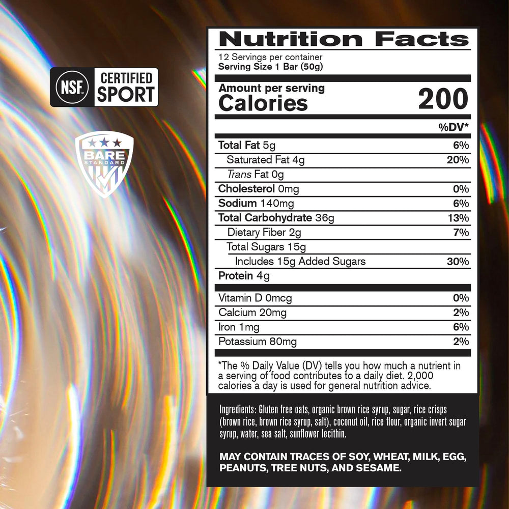 Go Bar Original Oat during training, portable energy for tempo workouts.
