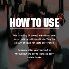 BARE PERFORMANCE NUTRITION nutrition label highlights 27 servings and 25 g protein per scoop