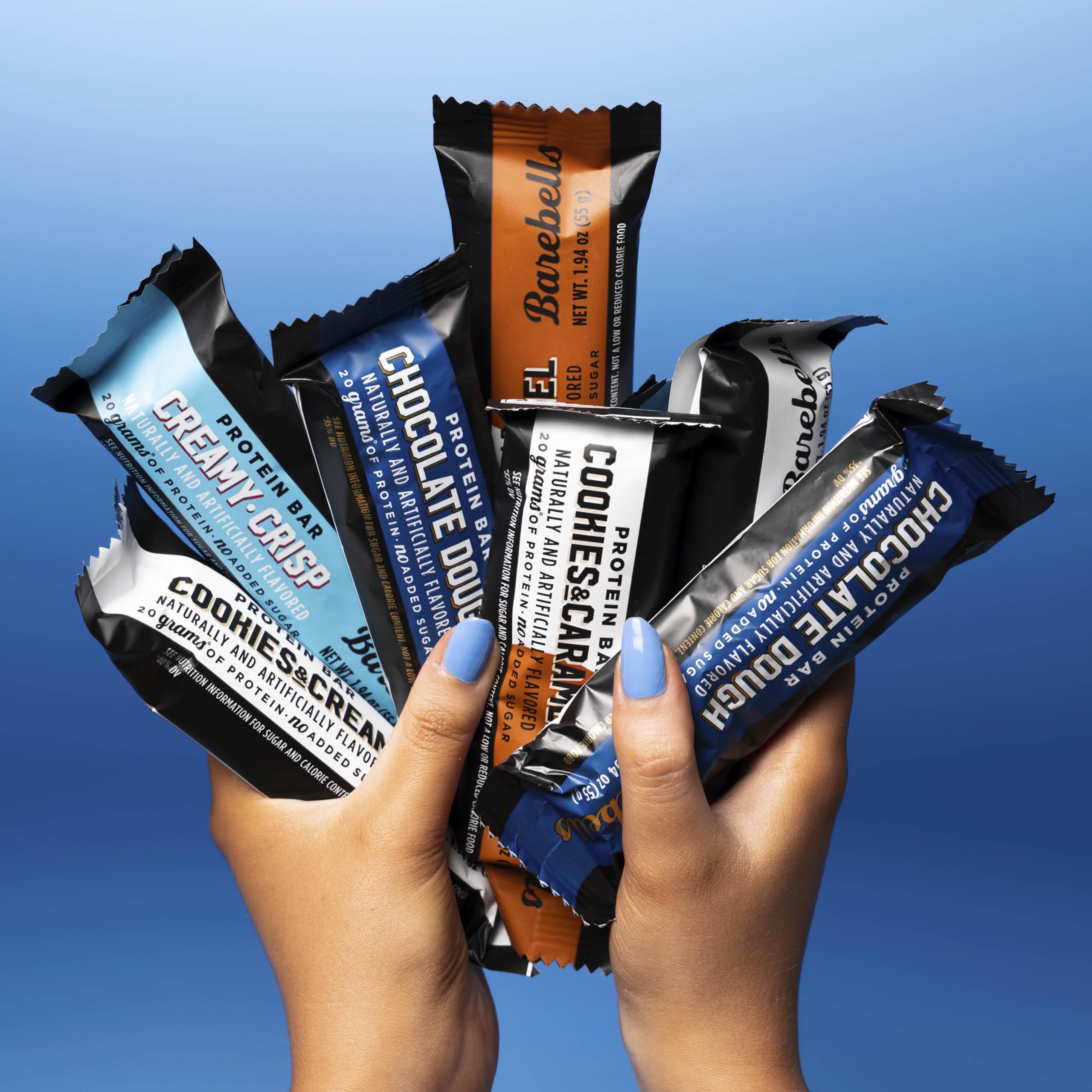 Barebells on-the-go snack bar – portable protein boost anywhere.