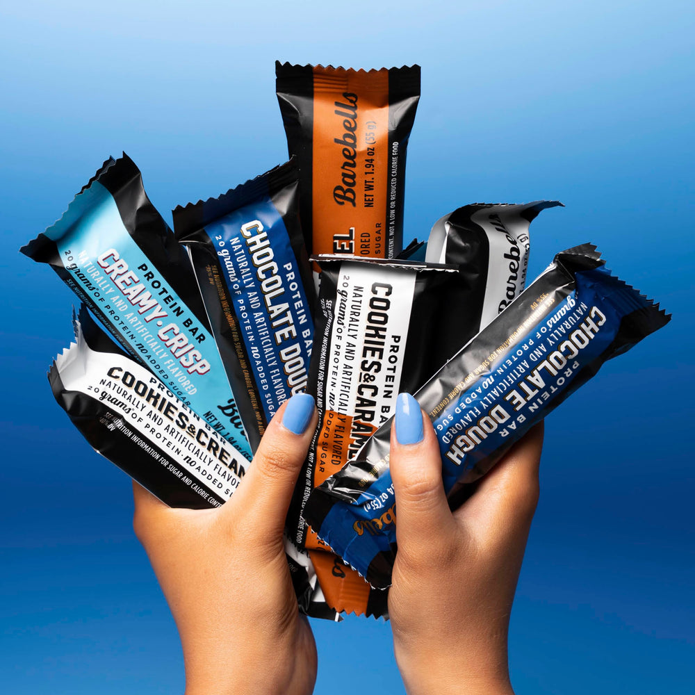 Barebells on-the-go snack bar – portable protein boost anywhere.