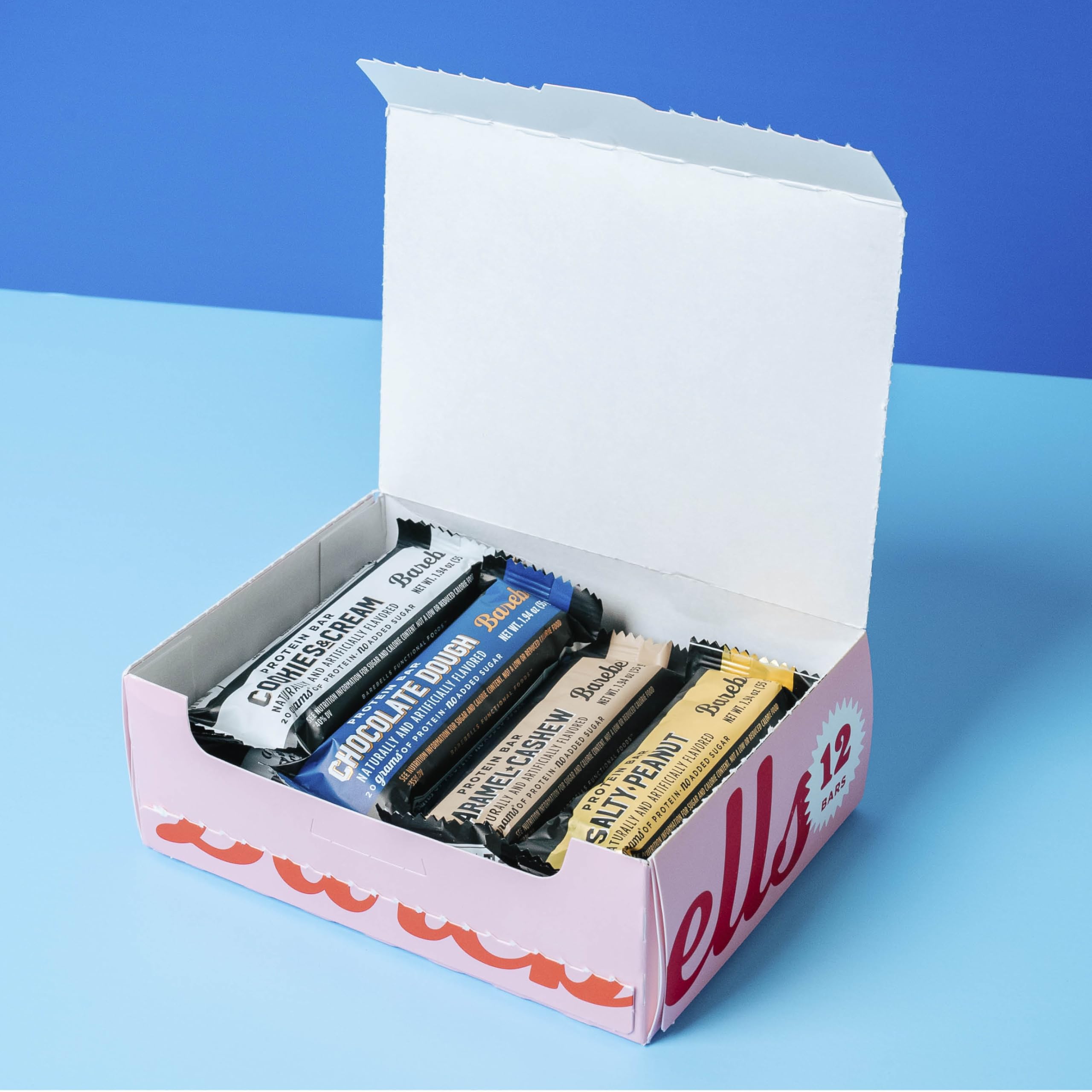 Barebells chocolate-dough bar offering soft texture and indulgent aroma