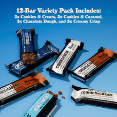Barebells Creamy Crisp bar – creamy center with 20g protein for a satisfying snack.