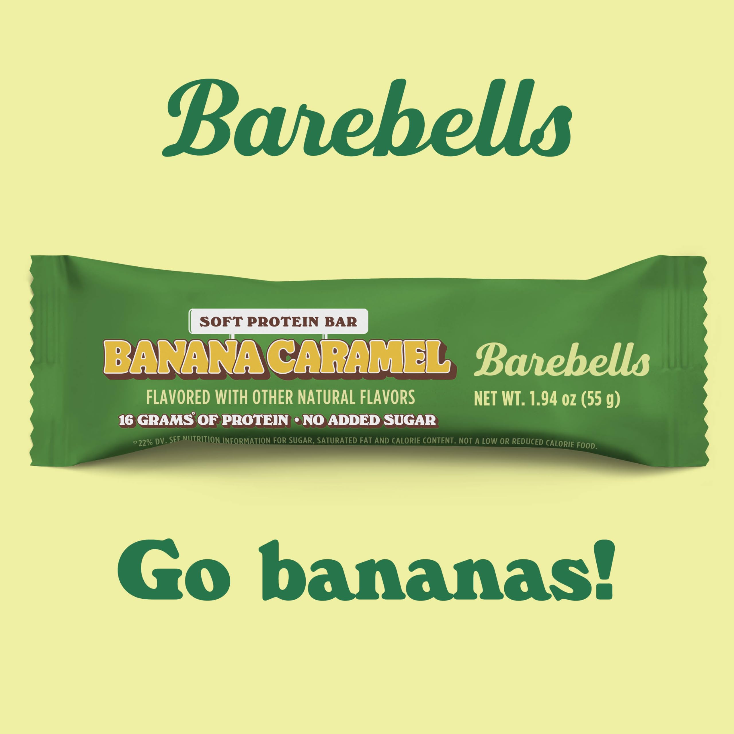 Barebells Soft Bars serving idea for breakfast or snack.