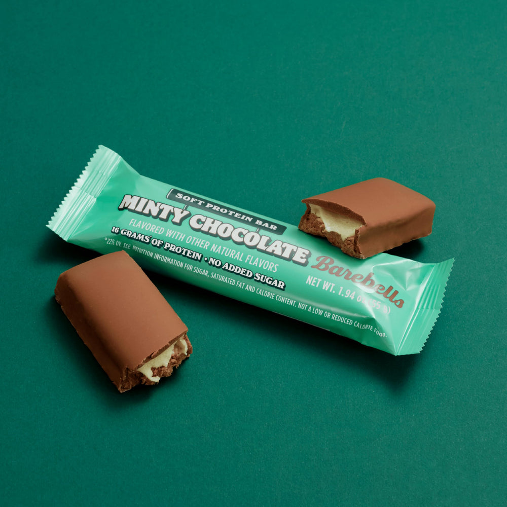 Barebells soft bars on shelf convey flavor and convenience