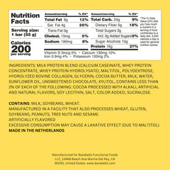 Barebells Soft Protein Bar Caramel Choco close-up, melt-in-your-mouth texture showcased for quick protein.