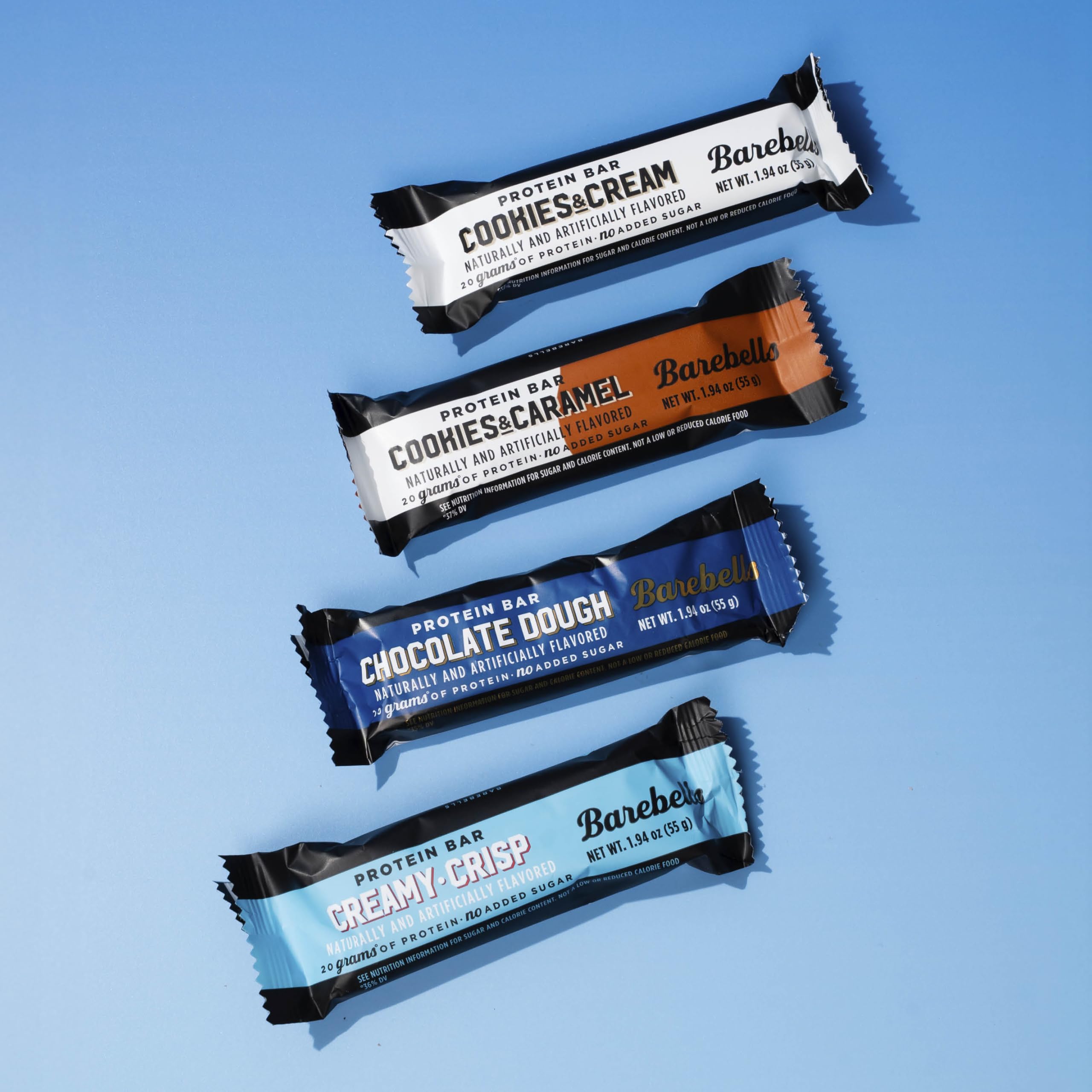 Barebells 12-bar variety pack – nut-free assortment for busy days.