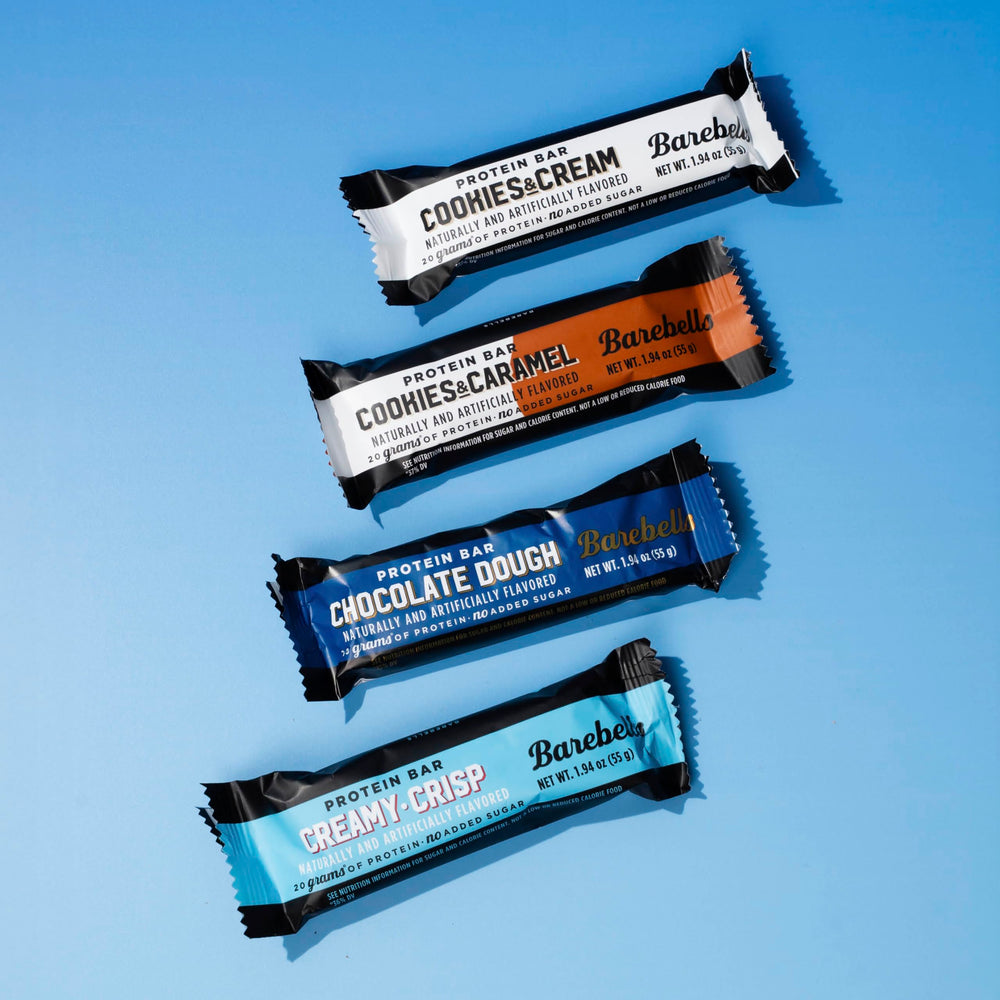 Barebells 12-bar variety pack – nut-free assortment for busy days.